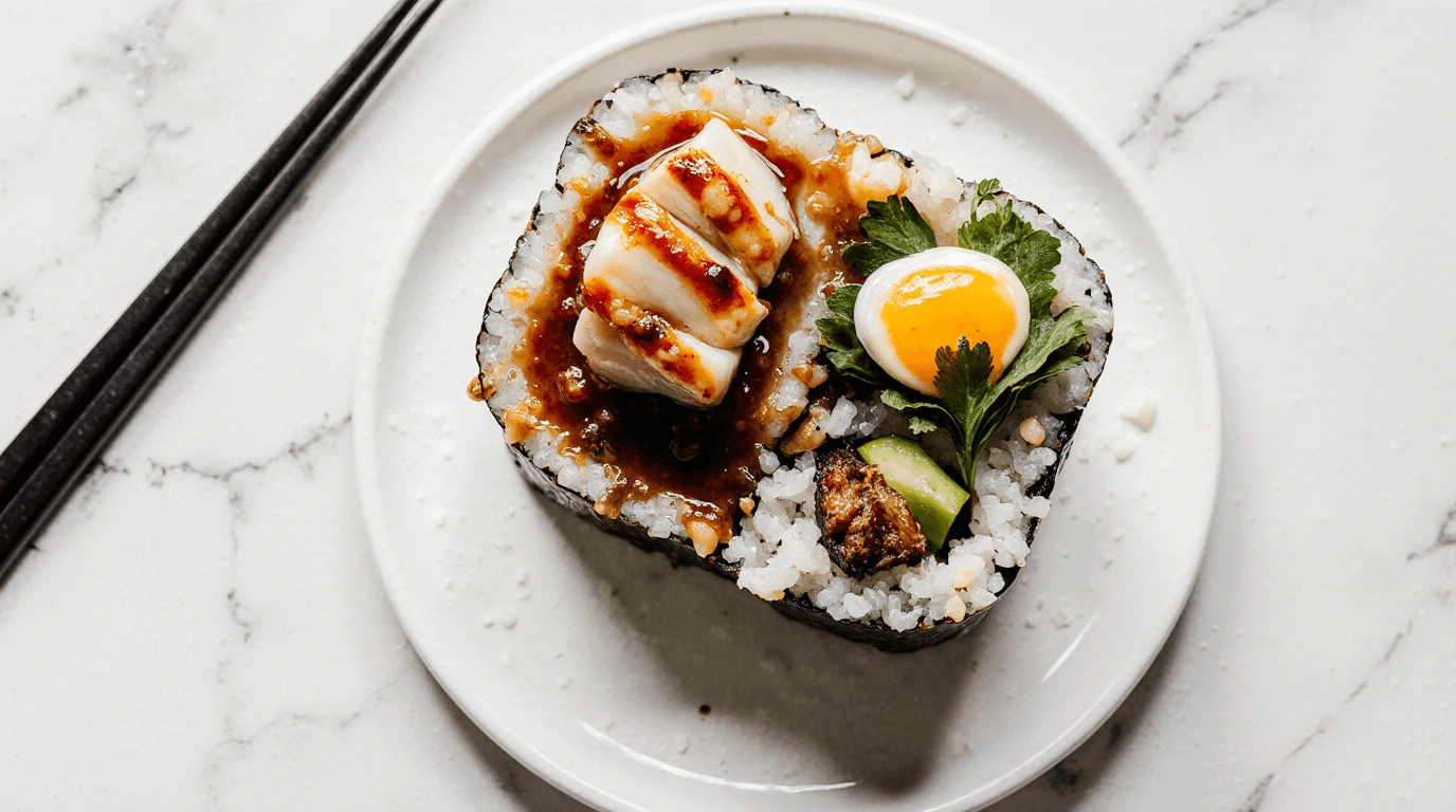 Teriyaki Beef Bento with Edamame and Rice