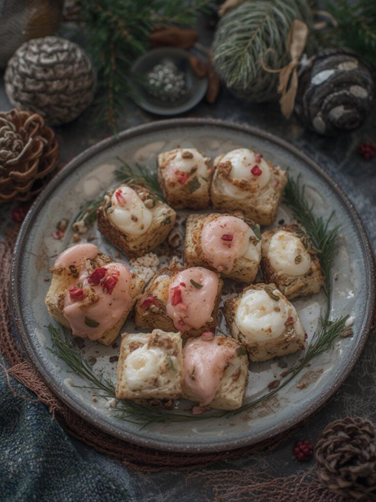 Golden brown chicken searing in a cast iron Dutch oven with butter and herbs for French Christmas chicken dish