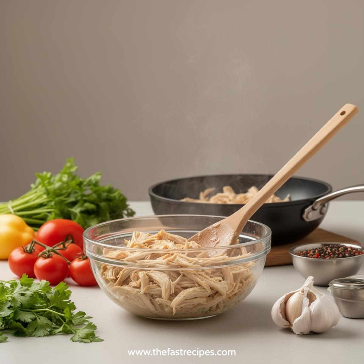 Step-by-step preparation of Melt-In-Your-Mouth Chicken with creamy coating