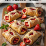 Easy Strawberry Turnovers recipe on The Fast Recipes