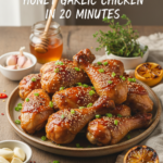 Honey Garlic Chicken recipe on The Fast Recipes