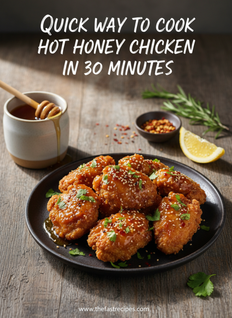 Hot Honey Chicken recipe on The Fast Recipes