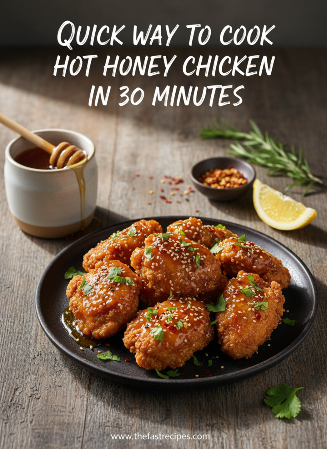 Hot Honey Chicken recipe on The Fast Recipes