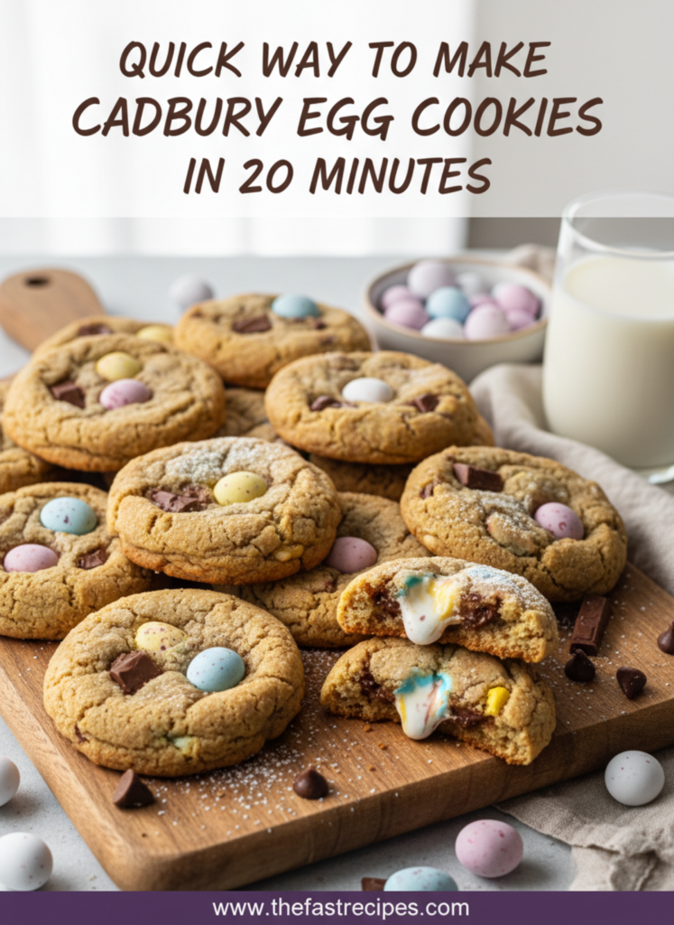 cadbury egg cookies recipe on The Fast Recipes