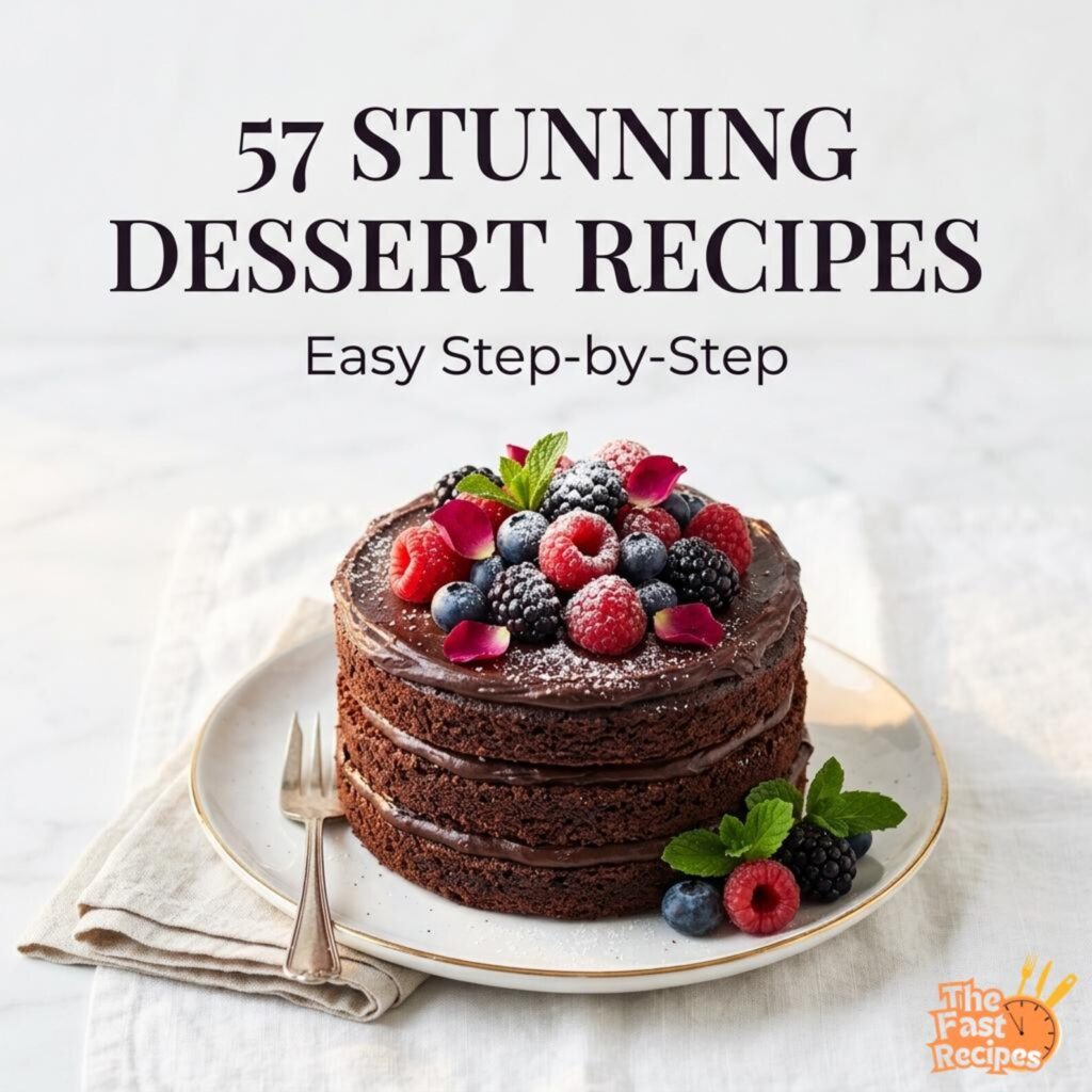 57 Easy Electronic Dessert Recipes - Digital PDF Recipe Book for Beginners - Instant Download