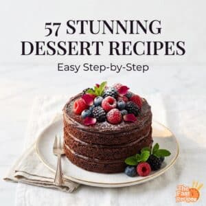 57 Easy Electronic Dessert Recipes - Digital PDF Recipe Book for Beginners - Instant Download